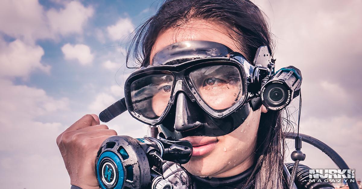 Magazyn Nurki.pl numer 4 Test sprzętu do nurkowania Nurkowanie Podwodna kamera Paralenz Sprzęt nurkowy fotografia podwodna kamera akcji